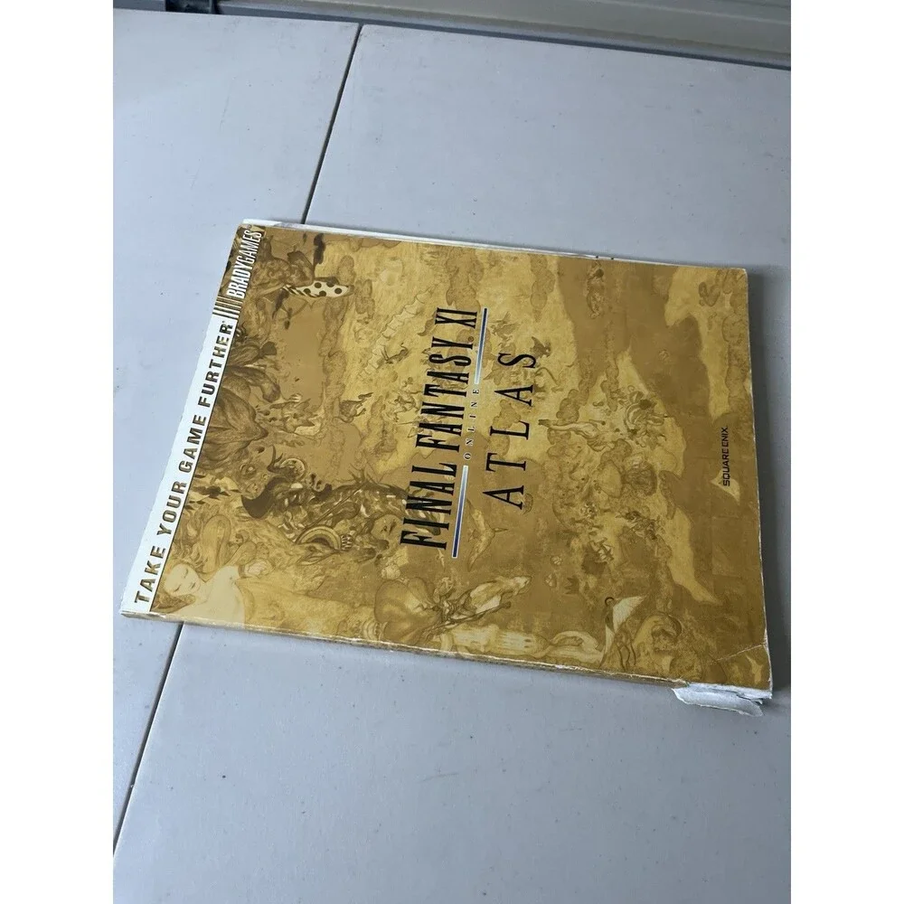 BradyGames Atlas Strategy Guide Final Fantasy XI Online
